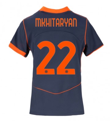 Inter Milan Henrikh Mkhitaryan #22 Terza Maglia Femmina 2025-26 Manica Corta